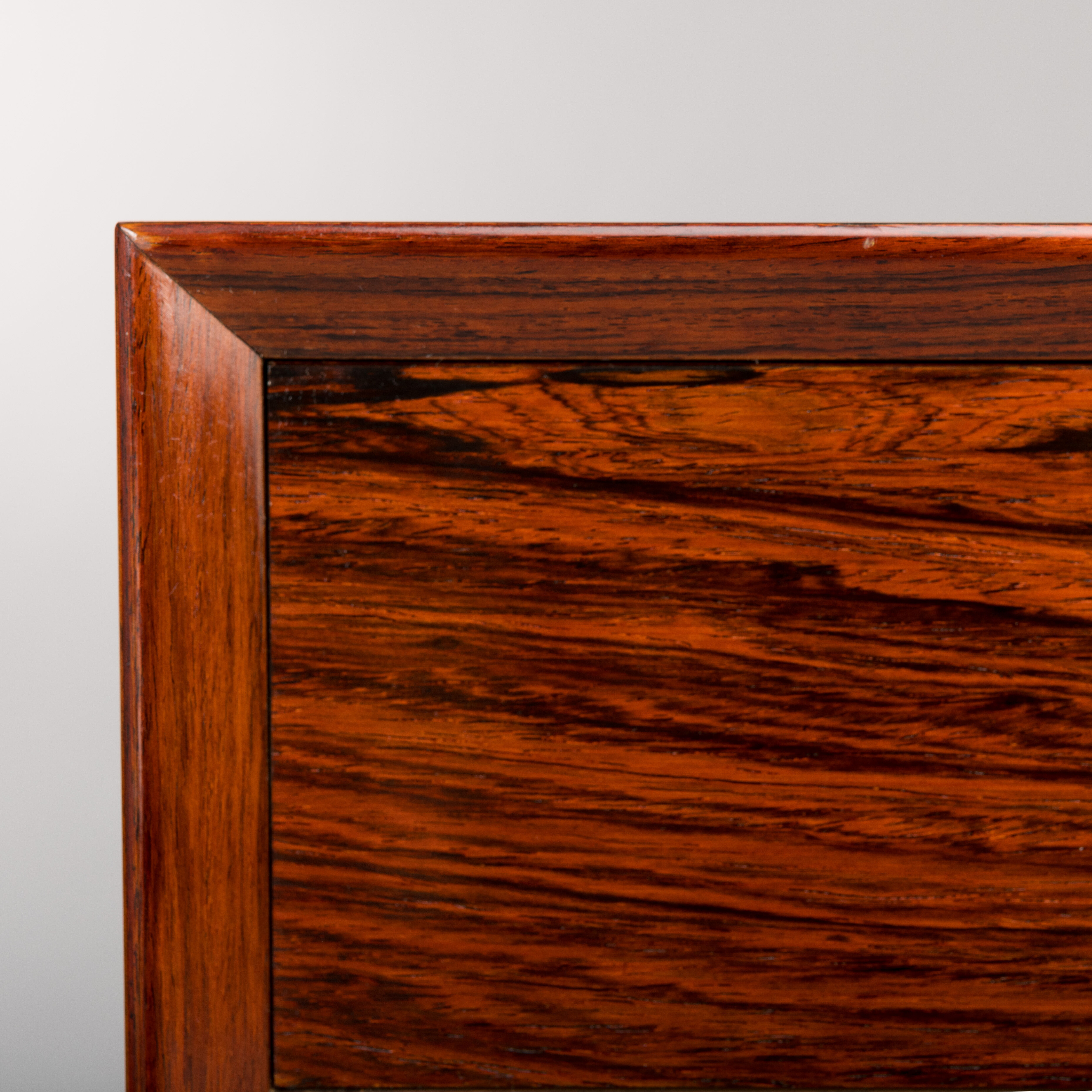 Danish Rosewood Sideboard by E. Brouer for Brouer Møbelfabrik, 1960s