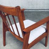 Mid-Century Modern Dutch Armchair Set, Netherlands, 1950s, Set of 3