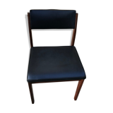 Wooden chair and skai