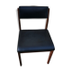 Wooden chair and skai