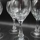 6 Water Glasses in Lorraine Cut Crystal LEMBERG model NORA H 19 cm