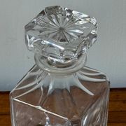 Crystal whisky decanter