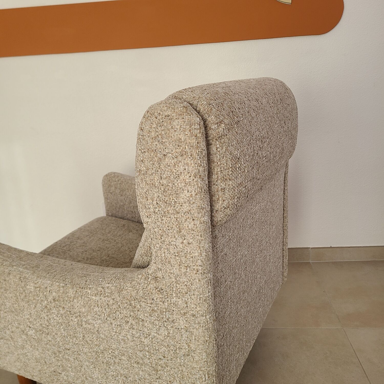 FS116 armchair called Dachshund design Michel Mortier edition Steiner vintage