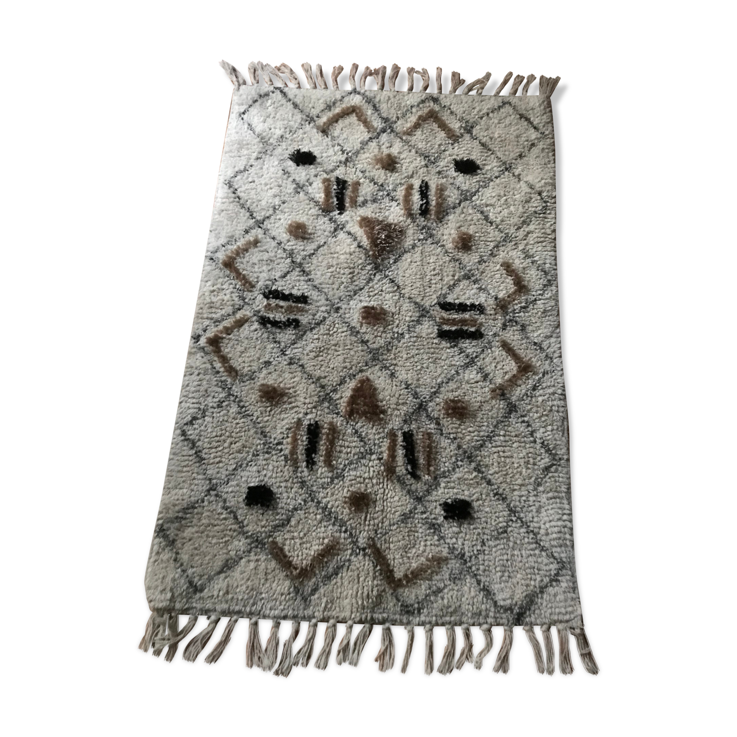 Tapis en laine 92x60cm