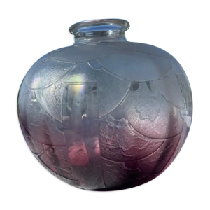 Vase Schneider art déco diamètre
