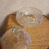 Cut crystal bonbonnière