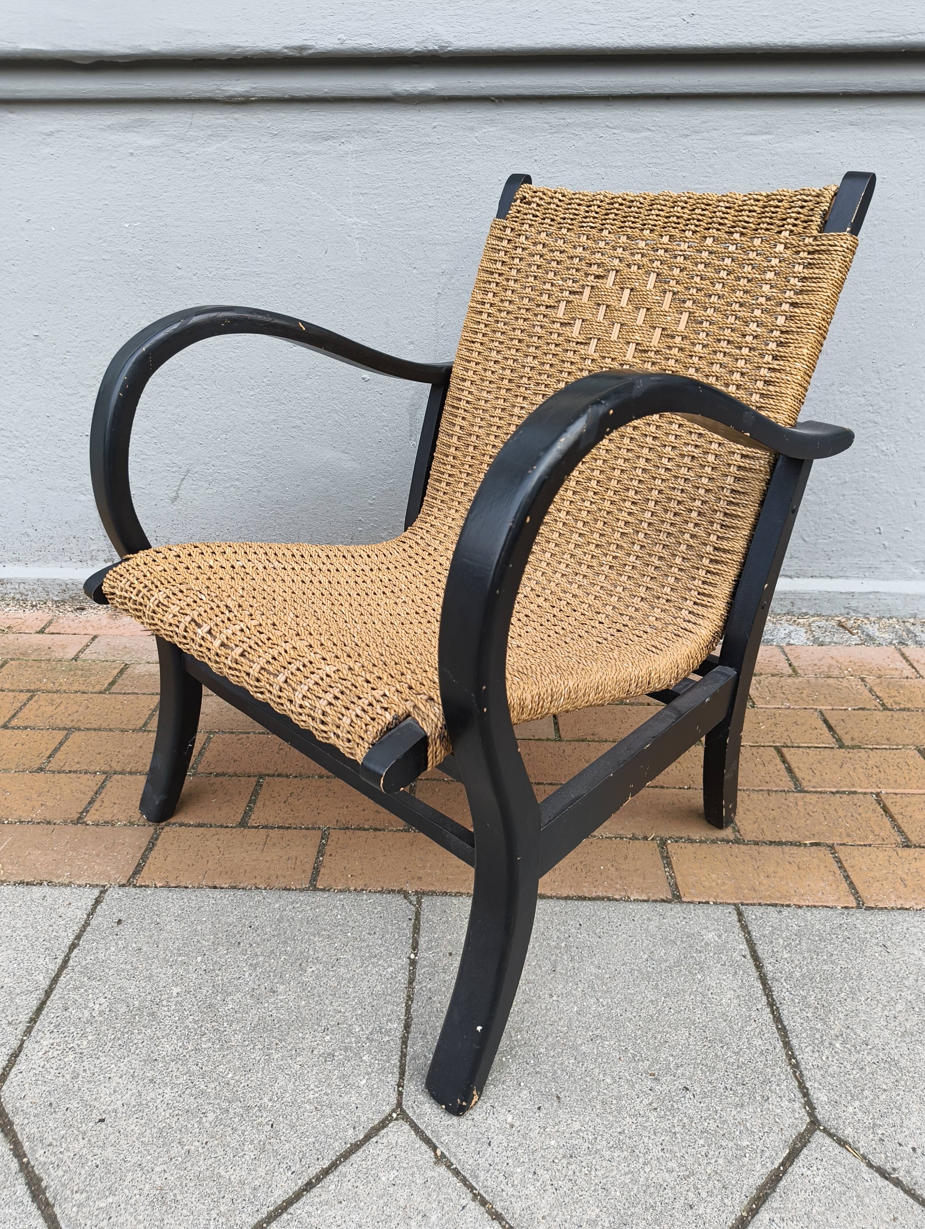 Fauteuil Bauhaus par Erich Diekmann, Allemagne années 30