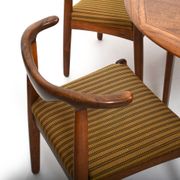 Rare Cowhorn Chairs / Table-Set by Svend Aage Madsen