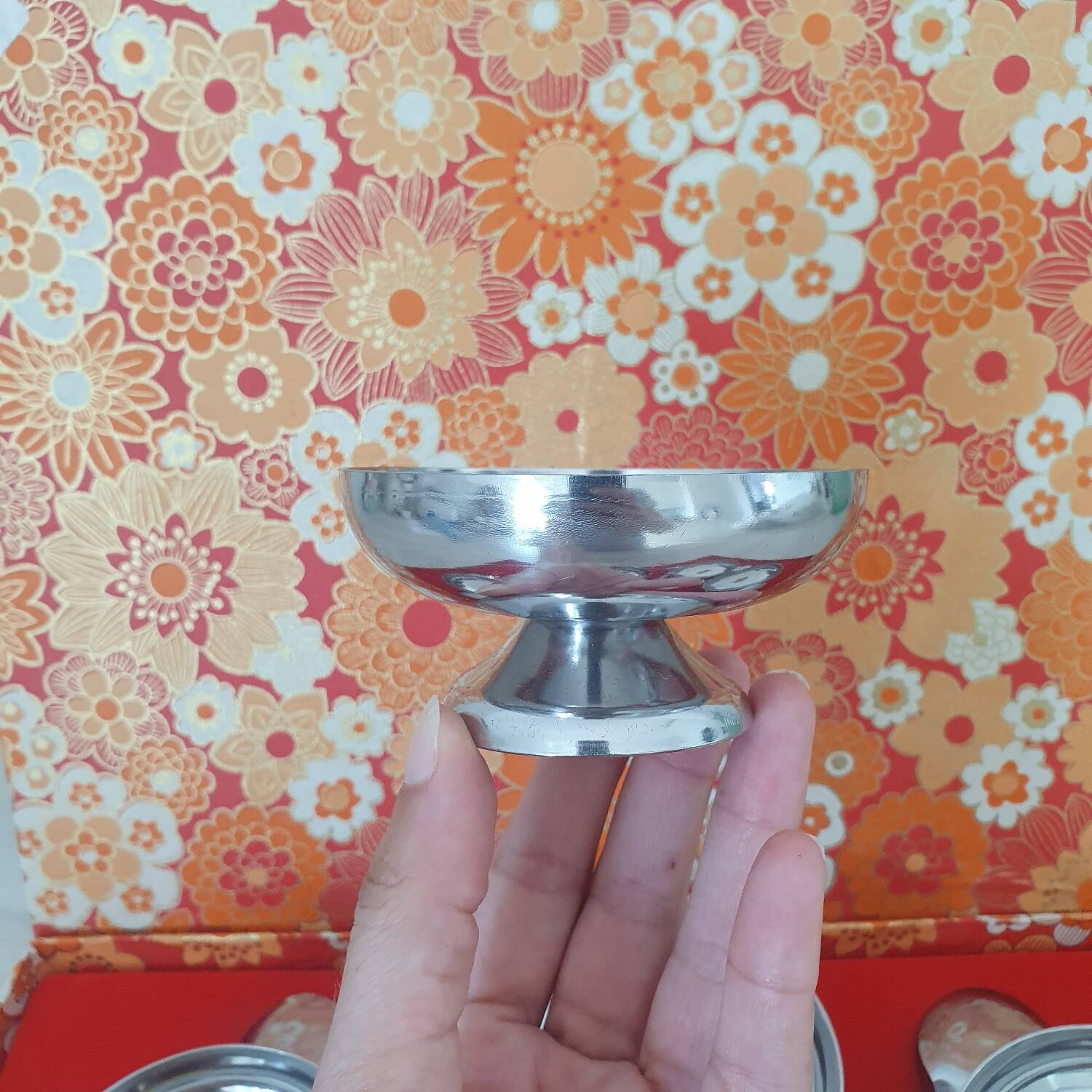 Set of 6 stainless steel 18/10 Uginox bowls