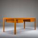 Bureau en teck moderne du milieu du siècle, années 1970