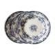 Set de 3 assiettes anciennes motifs bleus modèle Céres
