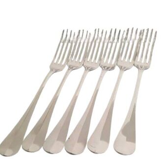 6 fourchettes Christofle de 1880