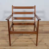 PJ112 Lounge Chairs by Ole Wanscher for Poul Jeppesens, 1960s, Set of 2