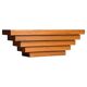 Sculptural Wooden Counter or Bar, Italy, 1970s