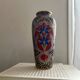 Antique Limoges porcelain vase – polychrome decoration and gilding – early