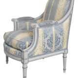 Set of 4 Louis XVI style bergère armchairs