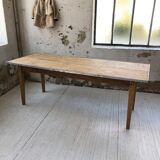 Old farm table with 225 cm extension cords