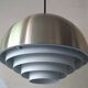 Scandinavian brass pendant lamp, 1950s