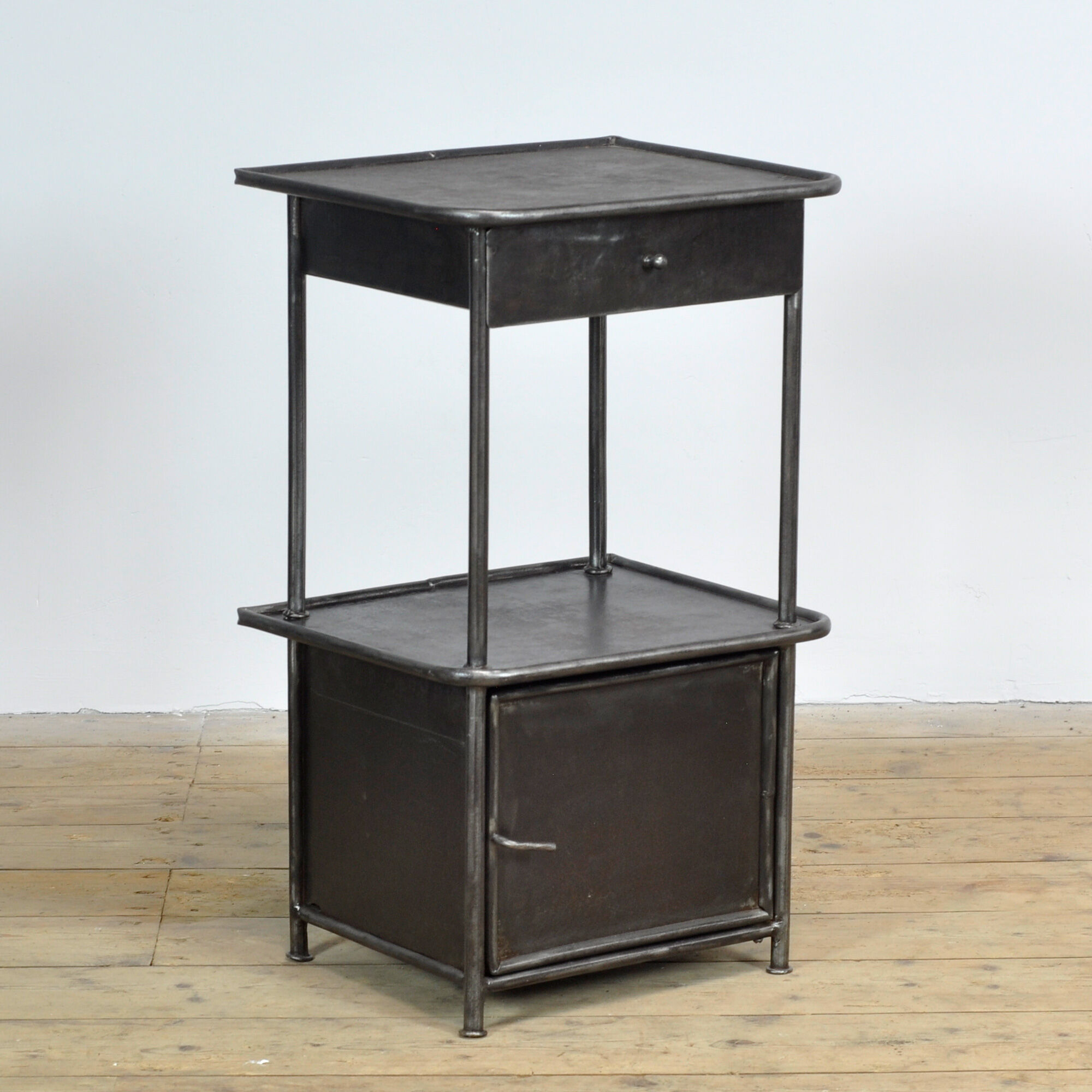 Iron bedside table, 1910s