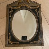 Black and gold mirror