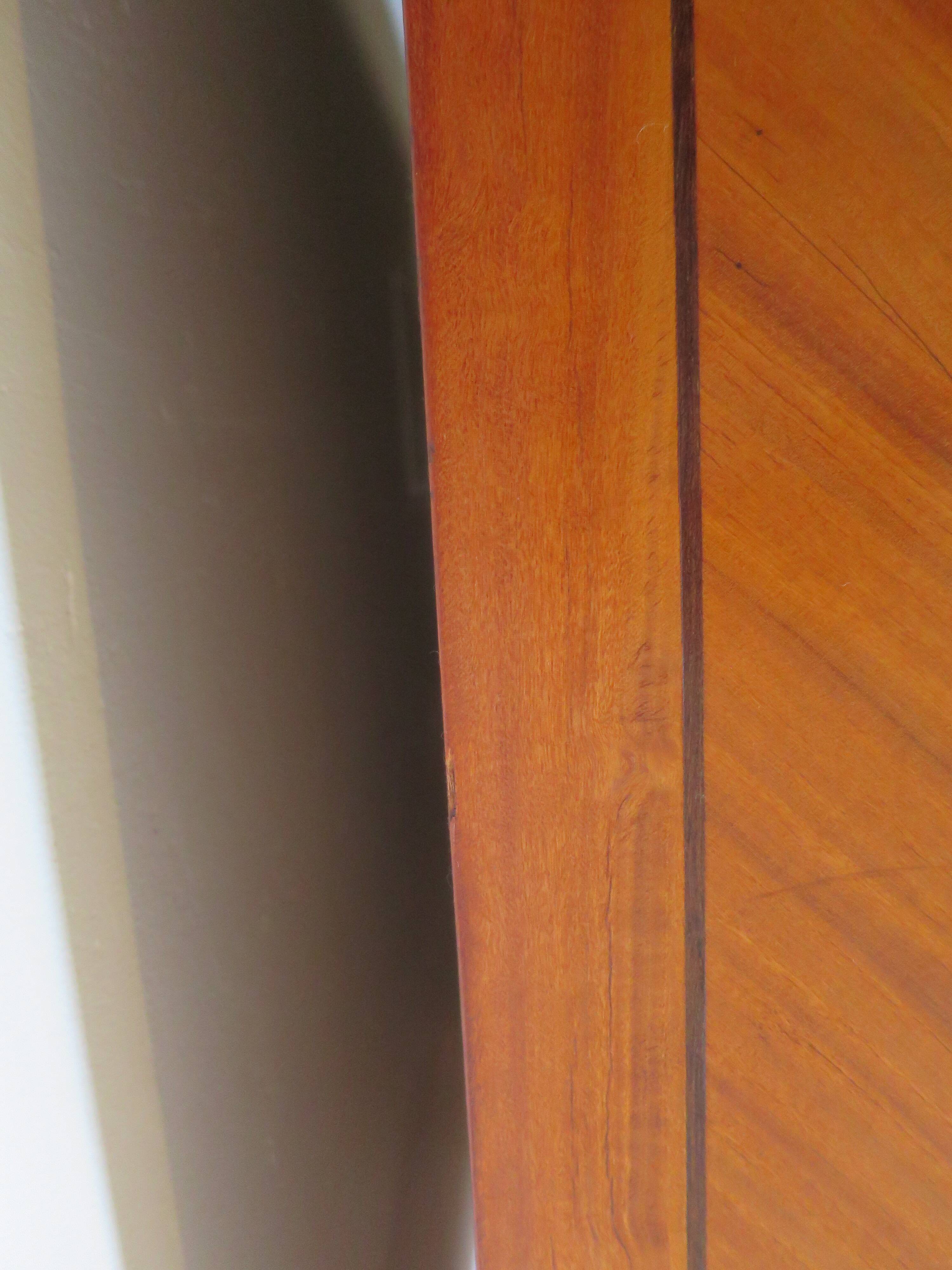 Louis XVI chest of drawers - Bronze - Butterfly wood veneer marquetry - 1930