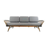 Ercol Grey Day Bed Studio Couch Sofa Vintage Mid Century