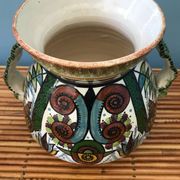 Paul Fouillen Quimper ceramic vase