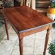 Early 20th century oak side table
