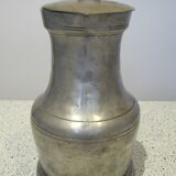 19th century wine pitcher carafe with lid