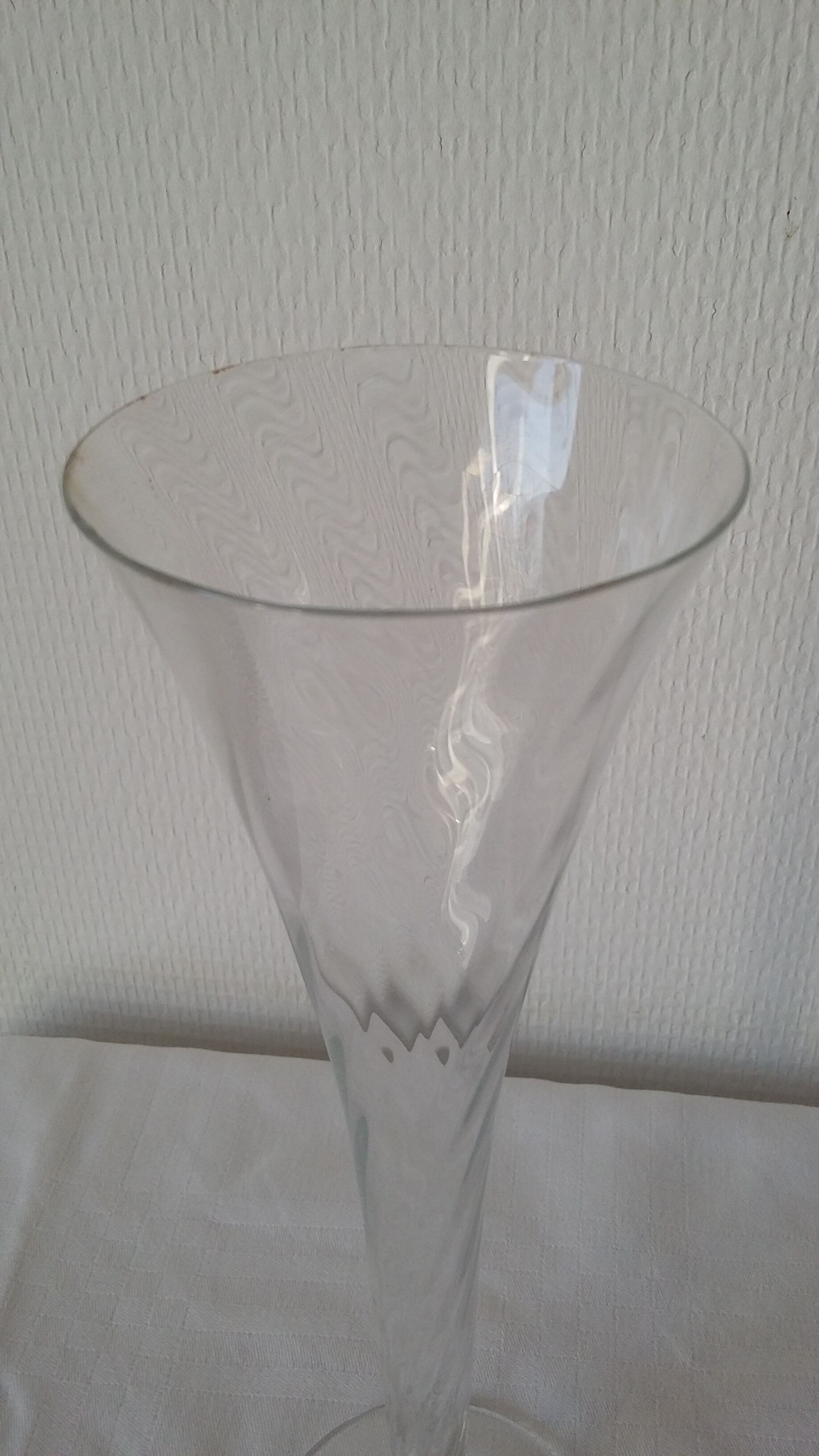 Lot of 6 champagne flutes