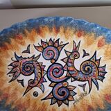 Earthenware plate, Paul Fouillen.