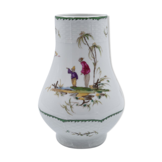Vase raynaud décor si kiang porcelaine Limoges France