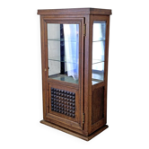 1950s vintage display cabinet