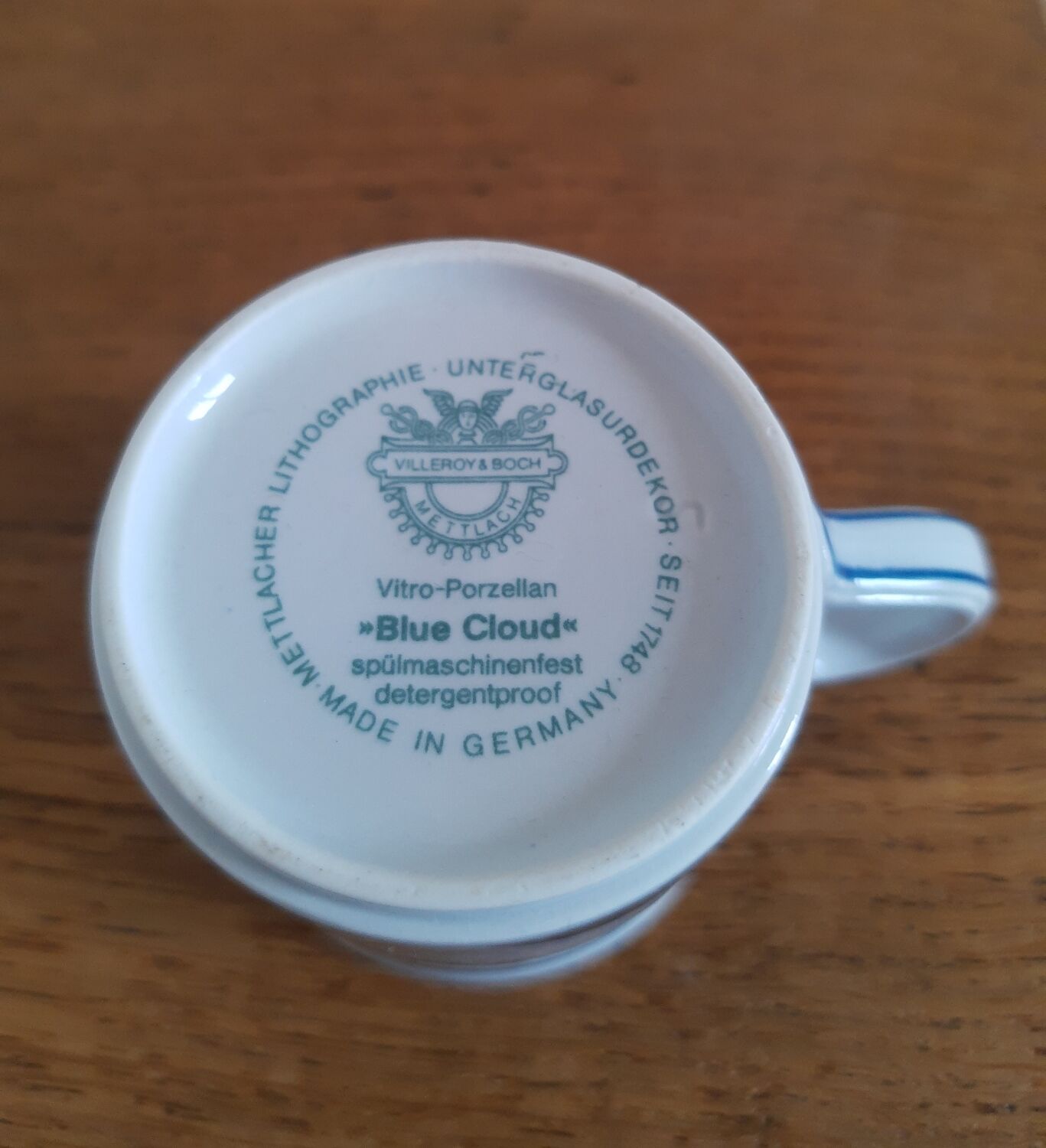 Service à café vintage BlueCloud Villeroy et Boch