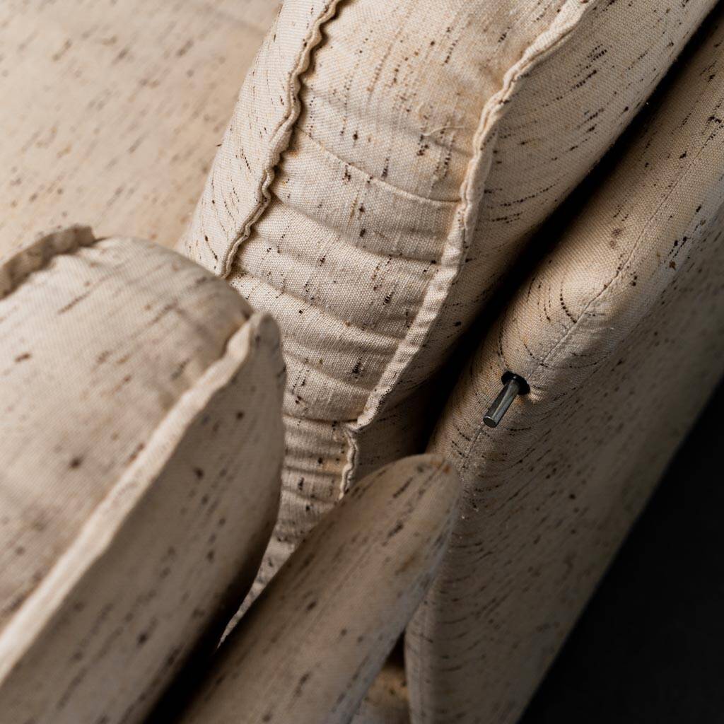 Divano 2 posti tessuto mod. soffio doimo anni ’70 vintage modernariato