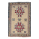 Persian Burgundy & Sand Beige Oriental Vintage Rug, 140x211Cm