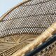 Emmanuelle armchair in rattan and braided buri