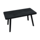Black coffee table in paulownia wood
