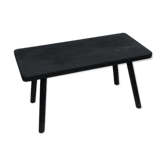 Black coffee table in paulownia wood