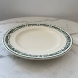 Longwy Earthenware Flat Plate - Josette Model
