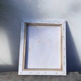 Painting of a blonde woman / oil on canvas