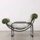 Fauteuil vintage Jungle Collection en velours, Italie, années 1960