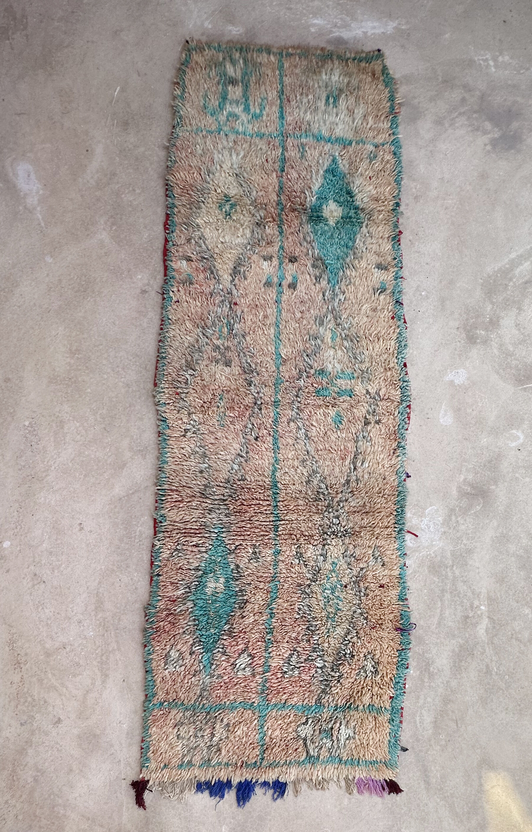 Moroccan carpet - 85 x 270 cm