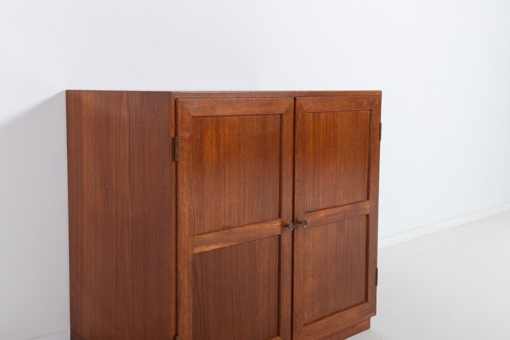 Set of 3 teak cabinets by Tove and Edvard Kindt-Larsen for Thorald Madsen, 1950s