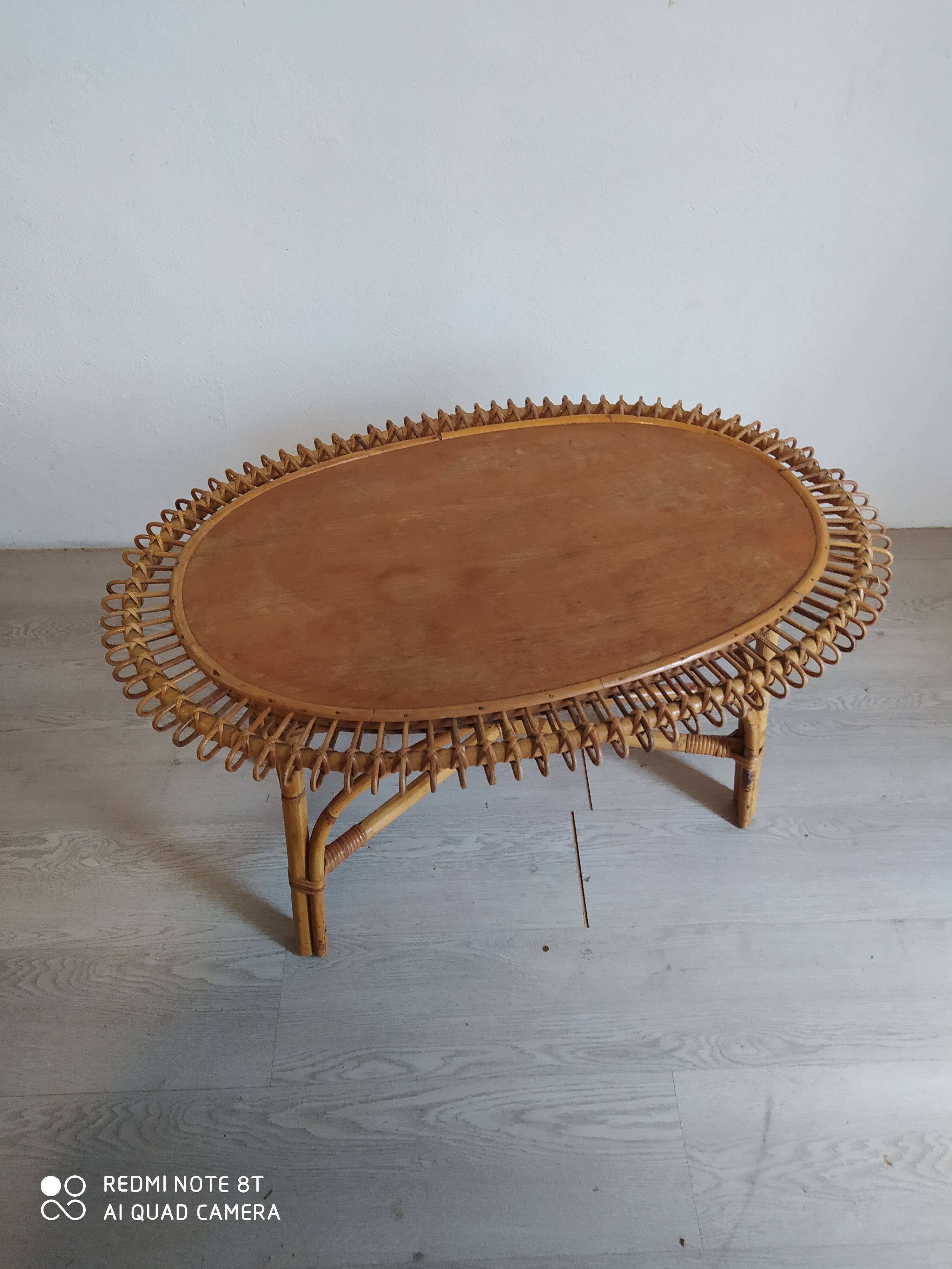 Braided coffee table