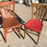 Pair of bistro chairs