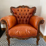 Chesterfield baroque armchairs