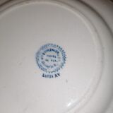 Set of iron earth serving dishes