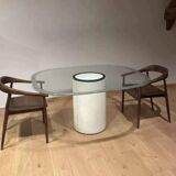 Vintage “Alto” dining table, Tobia Scarpa B&B Italia 1973