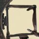 Carved wooden corner armchair - 19th century